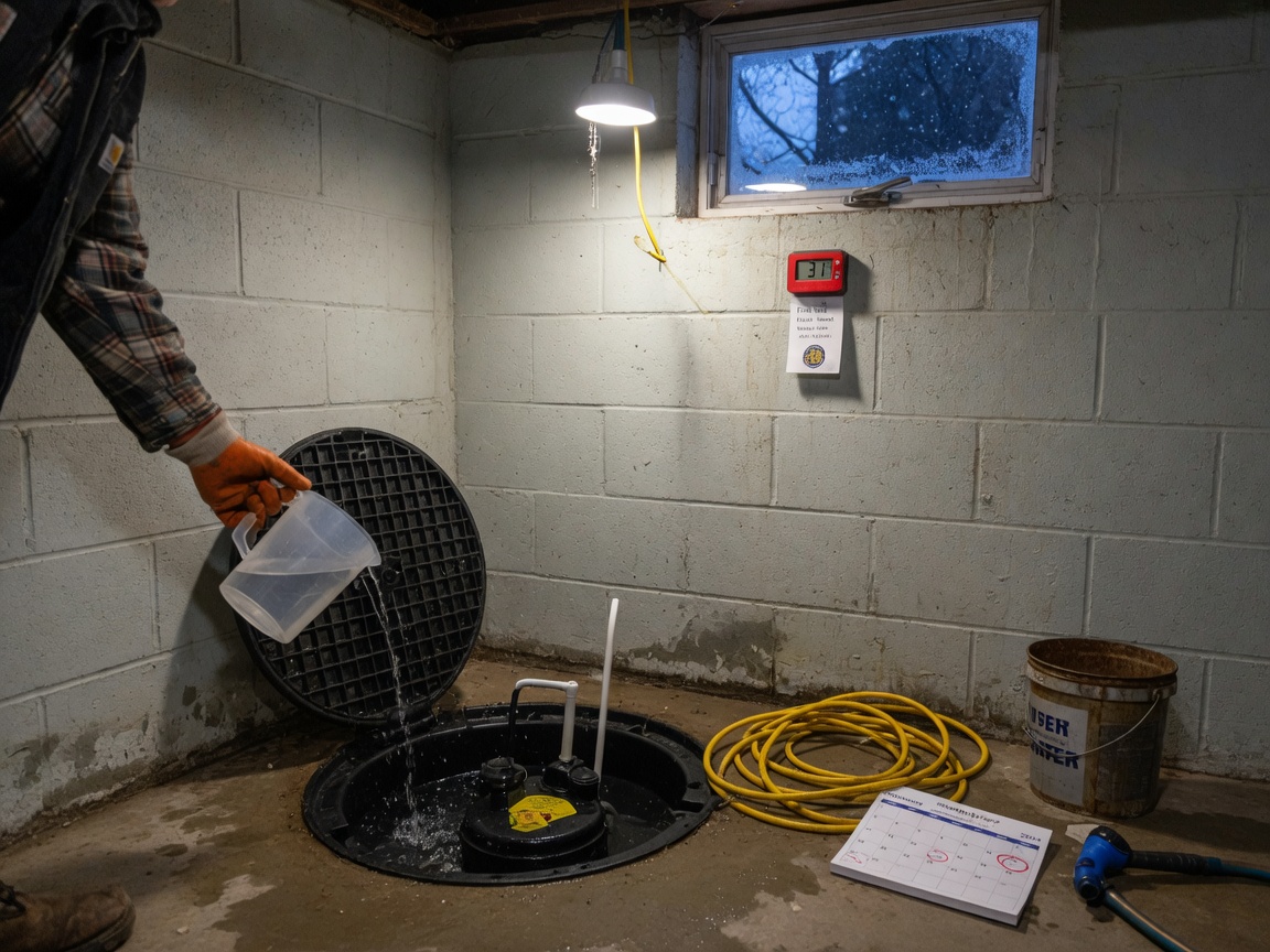 Sump Pump in River Park