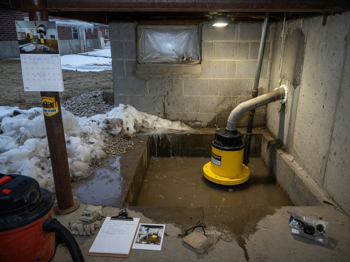 Sump Pump in Near Northwest